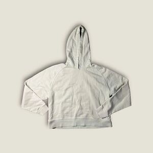 Outdoor Voices Nimbus Cropped Hoodie Size medium  Light Gray/Green